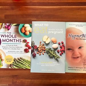Natural Mama Book Collection - Nurturion, Recipes, Hypnobirthing Techniques